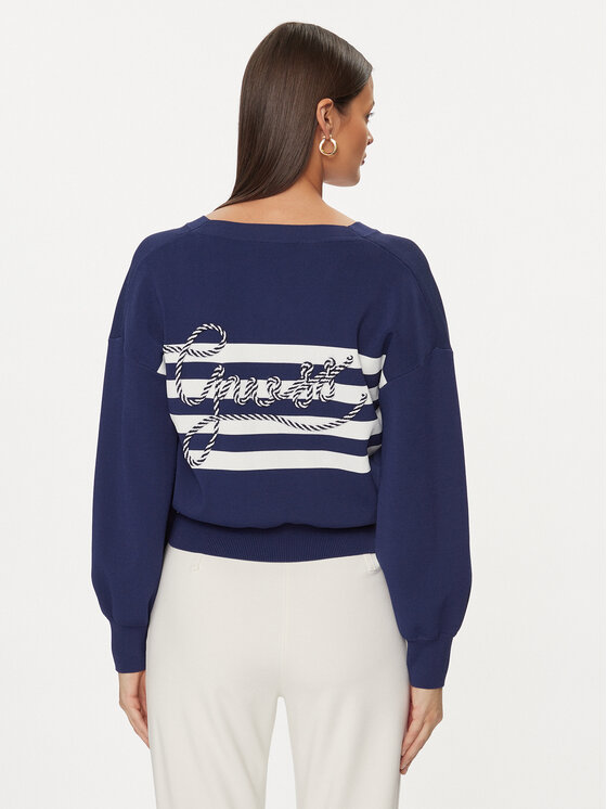 Guess Guess Кардиган Rachel W4GR40 Z3DY0 Тъмносин Relaxed Fit