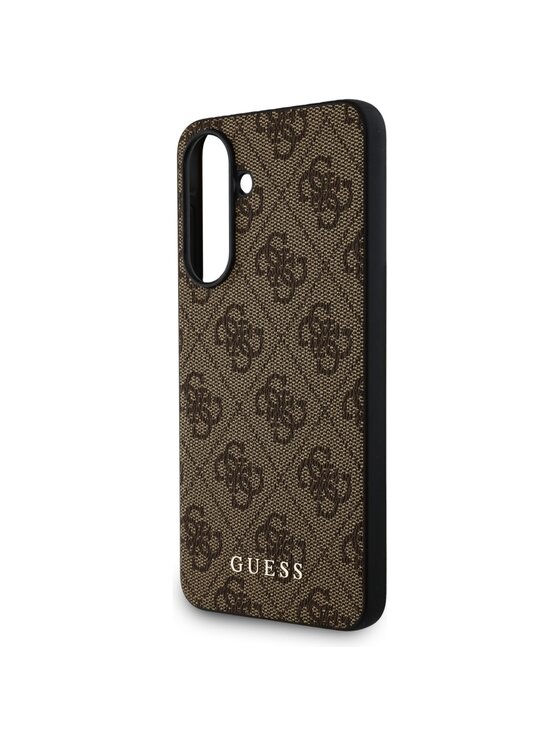 Guess Guess Etui na telefon Samsung Galaxy A56 Brązowy
