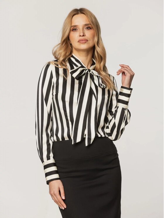 Willsoor Willsoor Koszula 61395 Écru Regular Fit