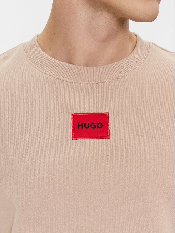 HUGO Hugo Mikina Diragol212 50447964 Béžová Regular Fit
