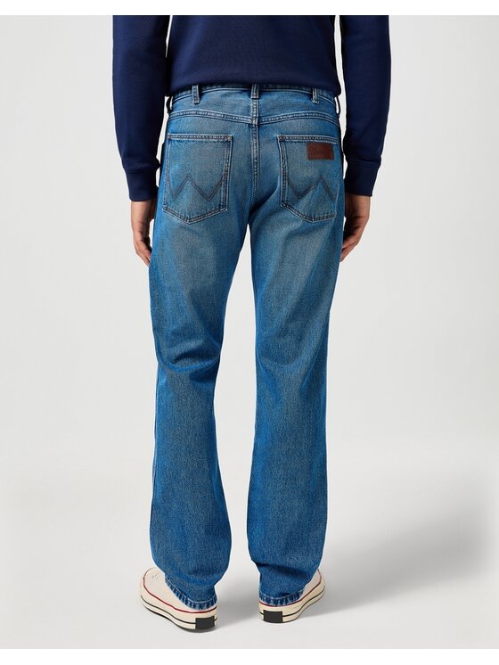Wrangler Wrangler Jeansy FRONTIER Niebieski Regular Fit