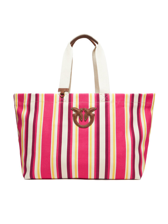PINKO Kabelka Shopping Bag Extra PE 25 PLTT 104754 A2G5 Ružová