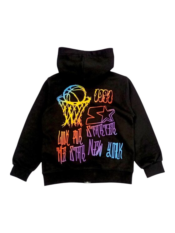 Starter Starter Μπλούζα q-bab-69481 Μαύρο Regular Fit