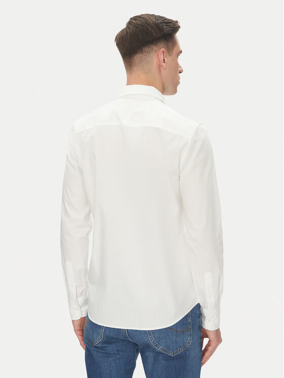 Mustang Mustang Cămașă Canton 1016238 Alb Slim Fit