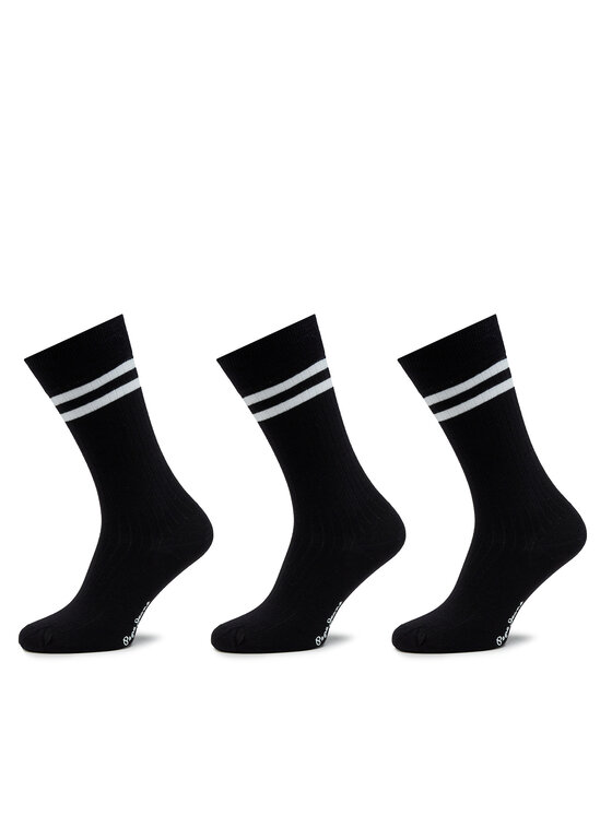 Pepe Jeans Pepe Jeans Lange Socken Rib Cr 3P PMU30024 Schwarz