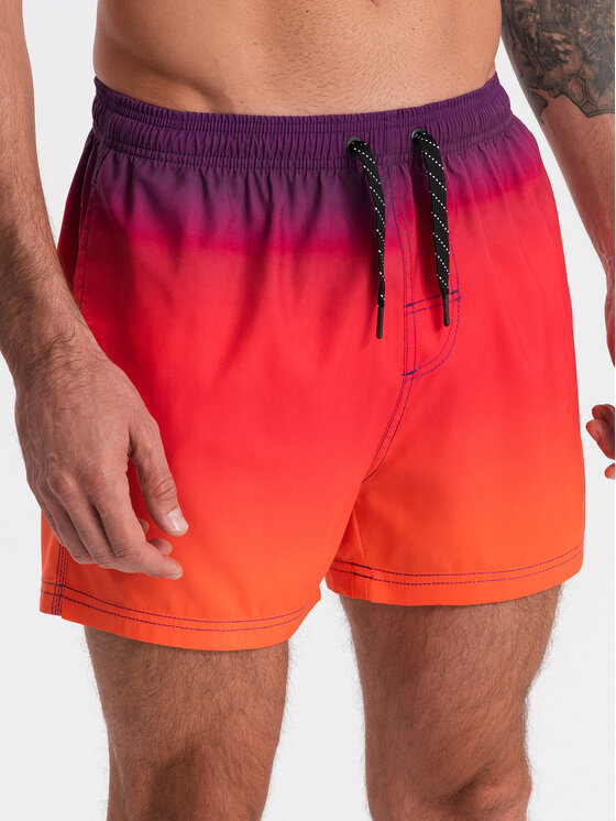 Ombre Ombre Strój kąpielowy OM-SRBS-0125 Pomarańczowy