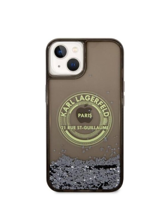 KARL LAGERFELD KARL LAGERFELD Etui na telefon iPhone 14 Plus Czarny