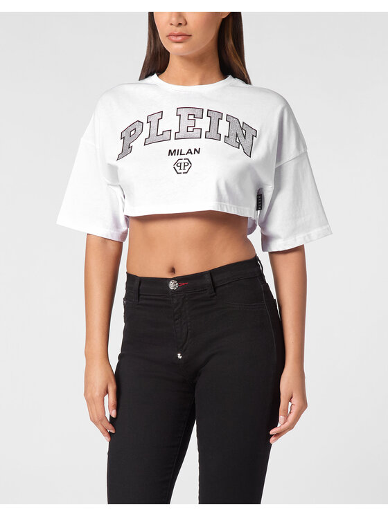 PHILIPP PLEIN PHILIPP PLEIN T-shirt 20287 Bianco Regular Fit