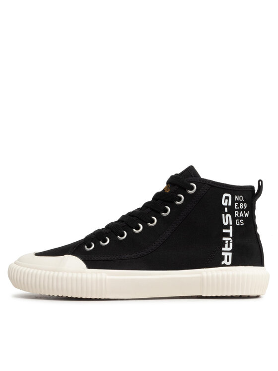 G-Star Raw G-Star Raw Sneakers aus Stoff Noril Mid Cvs Lgo W 2211 029705 Schwarz