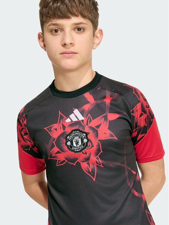 adidas adidas Koszulka techniczna 169787 Czerwony Regular Fit