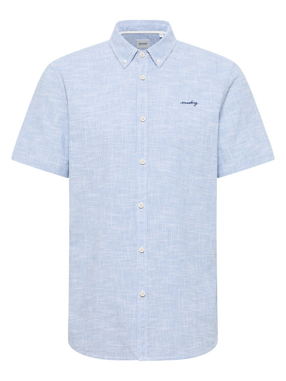 Mustang Mustang Camicia Berkeley Blu Regular Fit