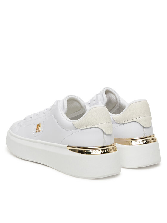 Tommy Hilfiger Tommy Hilfiger Sneakersy FW0FW08631 Biały