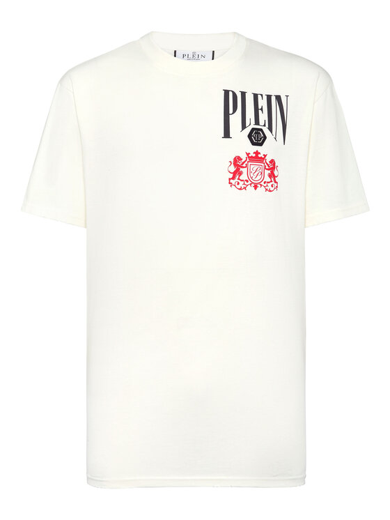 PHILIPP PLEIN PHILIPP PLEIN T-shirt 21099 Bianco Regular Fit