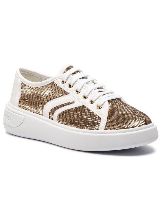 Geox gold sneakers top