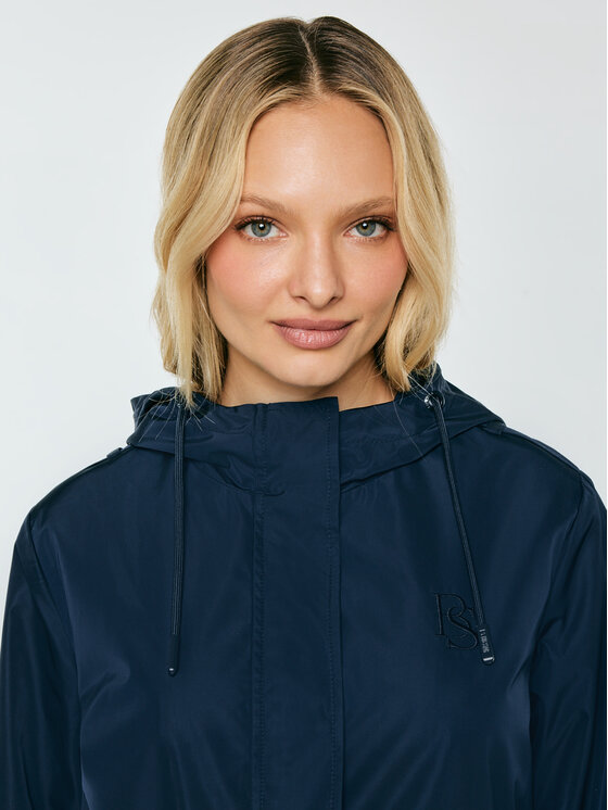 BIG STAR BIG STAR Kurtka przejściowa LISA Granatowy Basic Fit