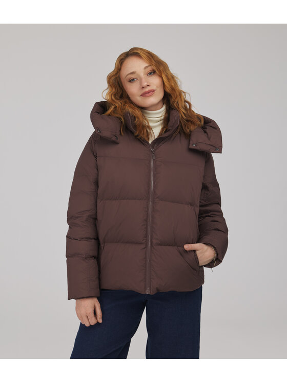 Lee Cooper Lee Cooper Kurtka przejściowa JENNIFER Brązowy Regular Fit