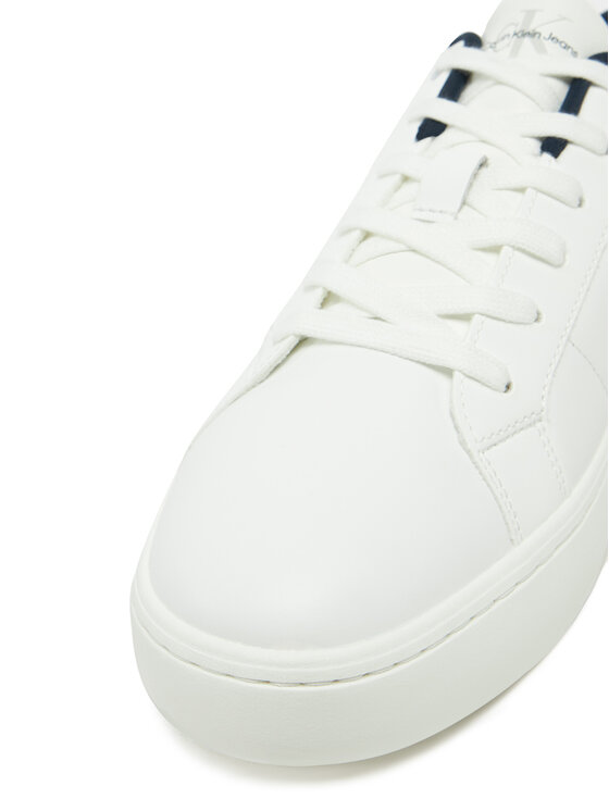 Calvin Klein Jeans Calvin Klein Jeans Сникърси Classic Cupsole Low Ml Lth YM0YM00864 Бял
