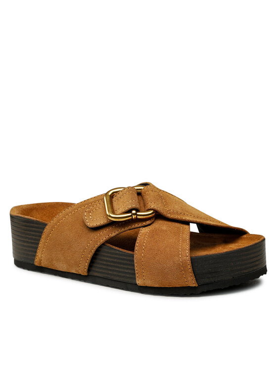 GINO ROSSI Gino Rossi Ciabatte 22SS40 Marrone