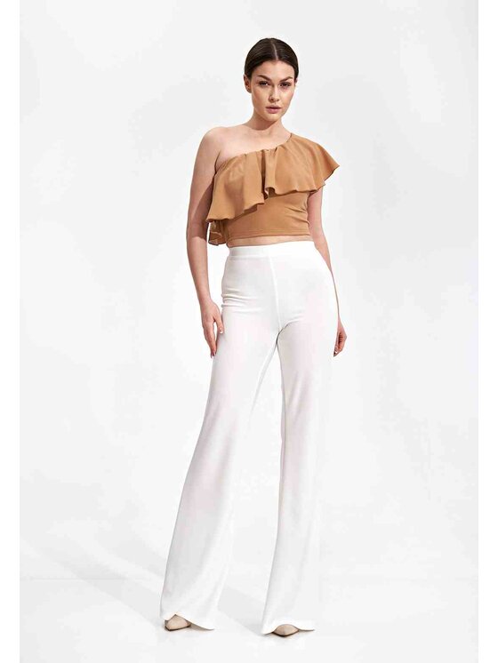 FIGL FIGL Blúzka M875 Béžová Regular Fit