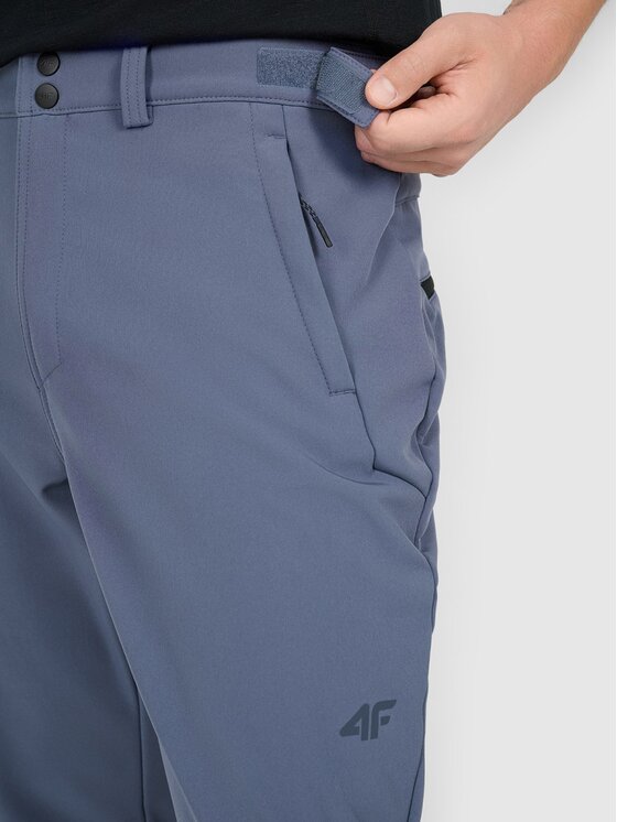 4F 4F Spodnie outdoor 4FWAW25TFTRM0990-32S Niebieski Authentic Slim Fit