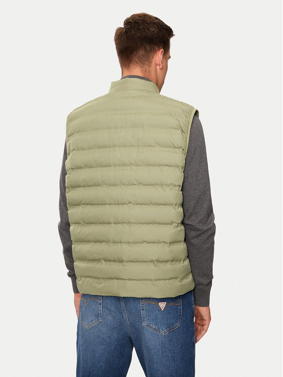 Mustang Mustang Γιλέκο Dublin 1015601 Πράσινο Regular Fit