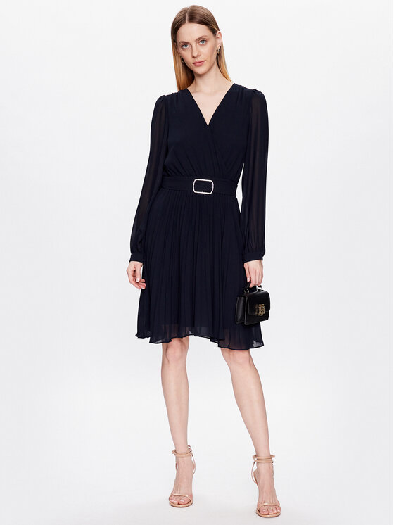 Morgan Rochie cocktail 231-RSAMA Bleumarin Regular Fit | Modivo.ro