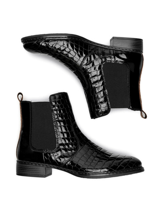 Rieker Rieker Klassische Stiefeletten 73494-00 Schwarz