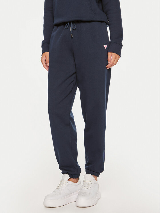 Női Melegítő alsó Guess Jeans, Méret: XL, Sötétkék, W4YB33 KC811