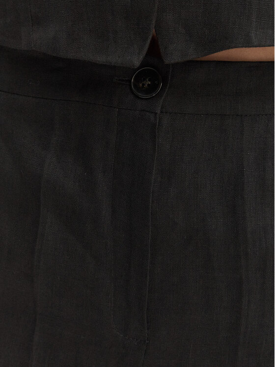 Marella Marella Ohlapne hlače Emme by Marella Clava 2615131182 Črna Regular Fit