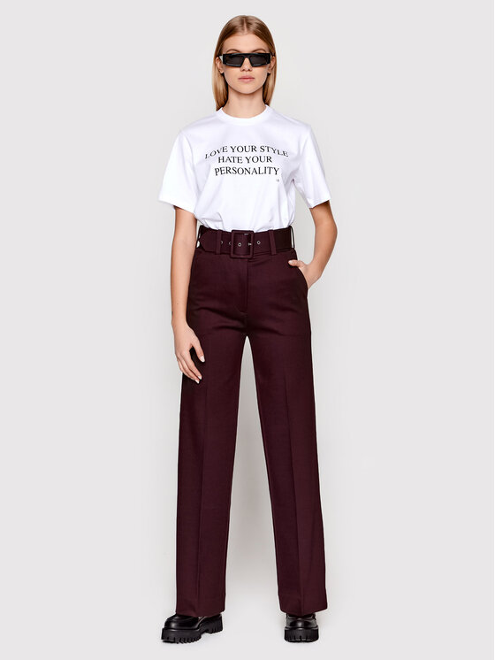 T-shirt Love Your Style 1122JTS003287A Bianco