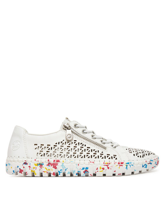 Rieker Rieker Halbschuhe M2357-80 Weiß