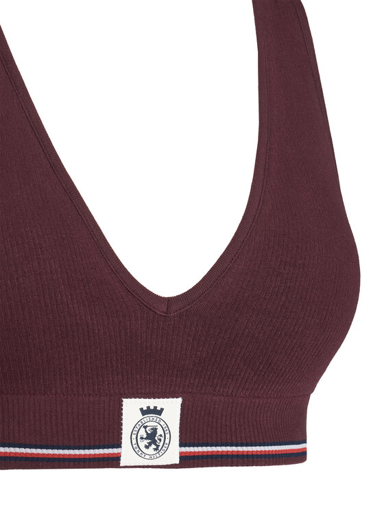 Tommy Hilfiger Tommy Hilfiger Top-BH UW0UW06062 Dunkelrot