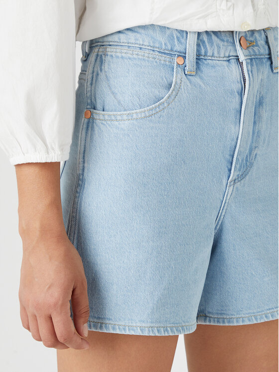 Wrangler Wrangler Džínsové šortky W25H3832W 112332447 Modrá Regular Fit