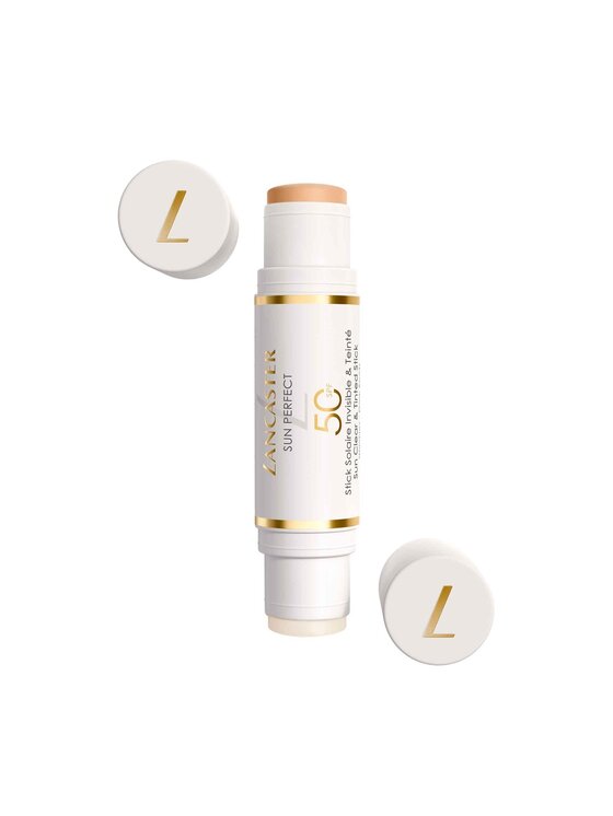 Lancaster Lancaster Lancaster Sun Perfect Clear & Tinted Stick SPF50 sztyft przeciwsłoneczny 2w1 12g Sztyft