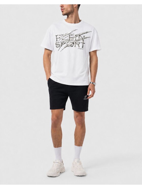 Plein Sport Plein Sport T-Shirt 31531 Bílá Regular Fit