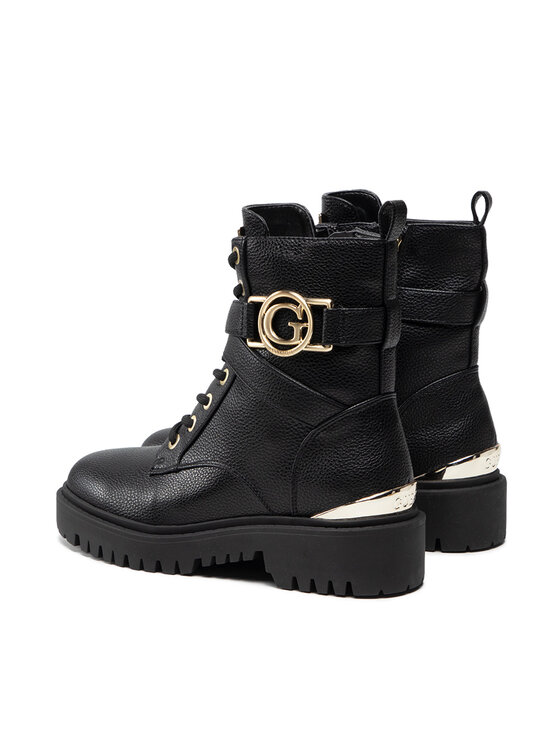 Guess Guess Pohodni čevlji Odanna FL7ODN ELE10 Črna