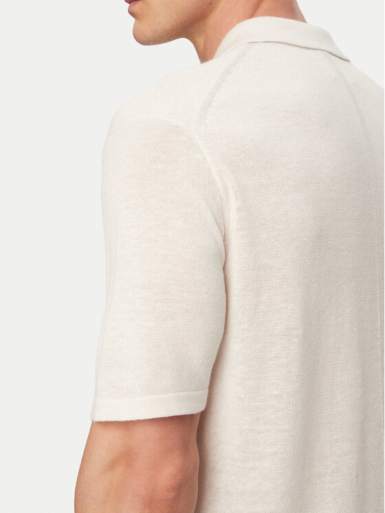 Calvin Klein Calvin Klein Polokošile LV04LF313G Bílá Regular Fit