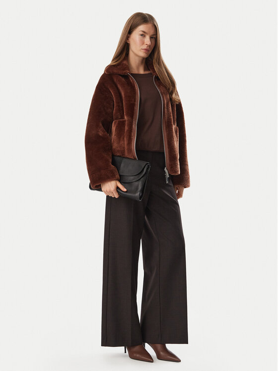Marella Marella Kožešina 2623456045 Hnědá Regular Fit