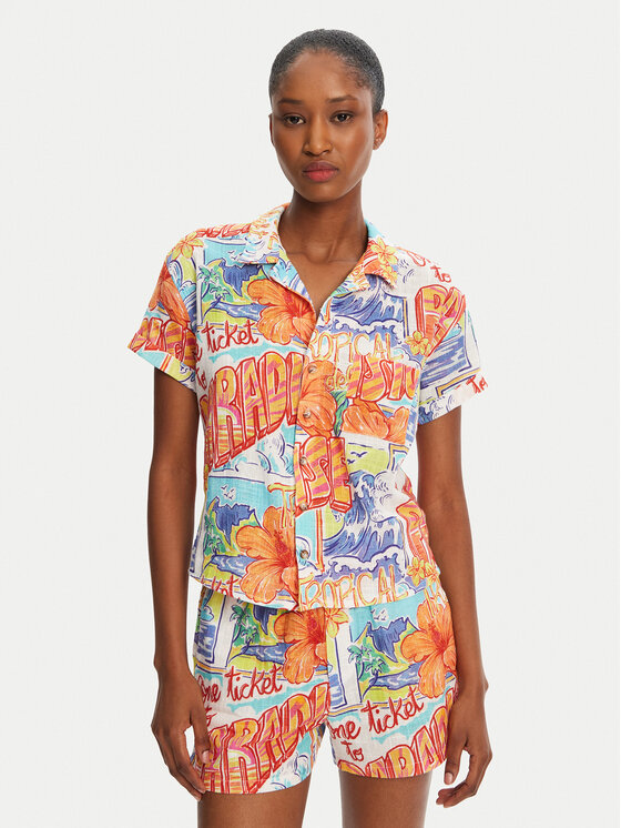 Banana Moon Banana Moon Camicia Sienna Aquafies MKA10 Multicolore Regular Fit
