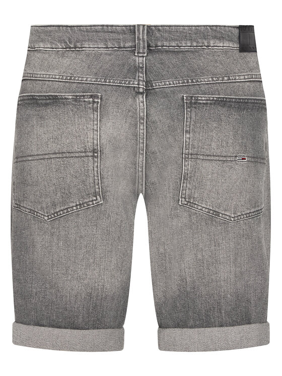 Tommy Jeans Tommy Jeans Džinsiniai šortai Ronnie DM0DM20946 Pilka Slim Fit