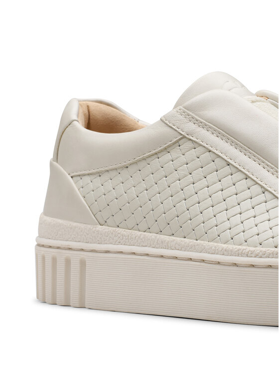 Clarks Clarks Sneakersy Mayhill Bay 26181207 Bílá