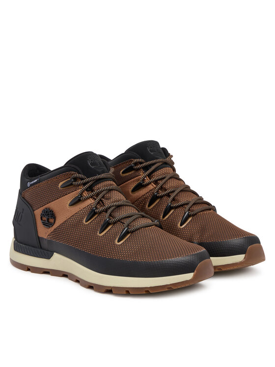 Timberland Timberland Šnurovacia obuv Sprint Trekker Mid Lc Waterproof TB0A6CRBEJU1 Hnedá