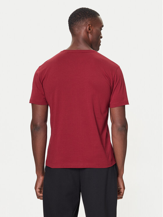 Gant Gant Футболка 2004080 Бордовий Regular Fit