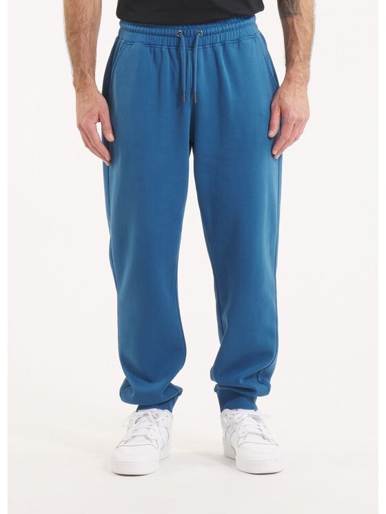 Spodnie dresowe PITBULL, Rozmiar S, Niebieskie, Spodnie dresowe męskie Washed Lancaster II XL