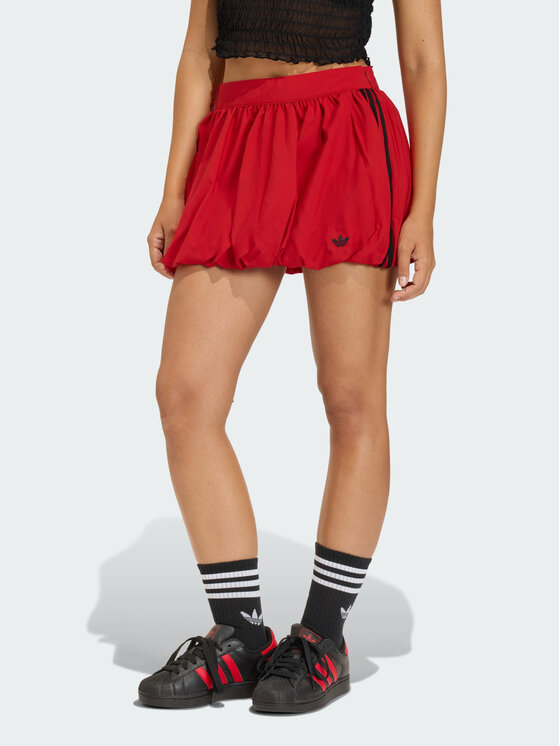 adidas adidas Spódnica mini Balloon Czerwony Regular Fit