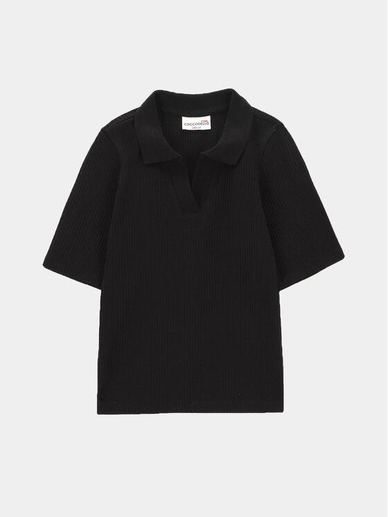 Coccodrillo Coccodrillo Bluse WC4143205CEJ Schwarz Regular Fit
