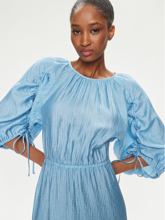Karen by Simonsen Karen by Simonsen Літня сукня Noma 10104828 Блакитний Relaxed Fit