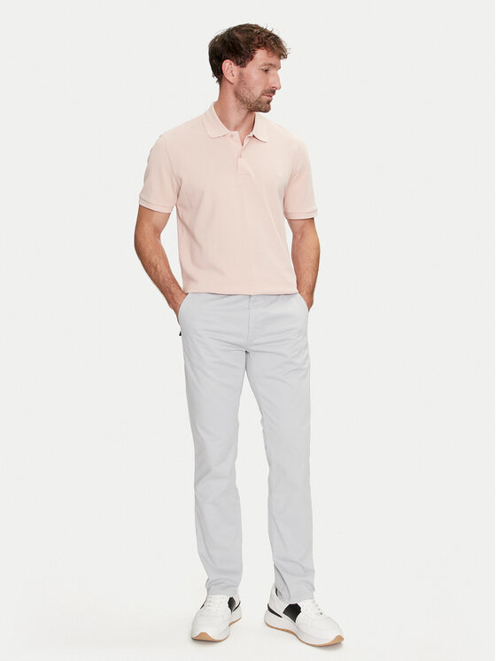 BOSS Boss Chinos kelnes Chino_Slim 50510933 Pilka Slim Fit