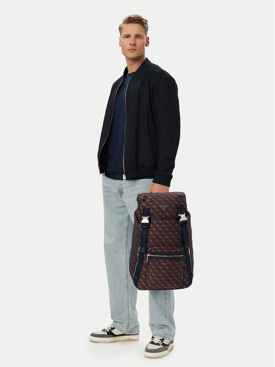 Guess Nahrbtnik Berlin HMBEWD P6311 Mornarsko modra