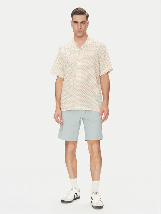 Jack&Jones Jack&Jones Košeľa Luke 12277185 Béžová Relaxed Fit